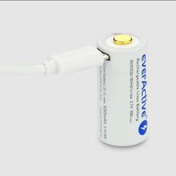 16340 3.7V Li-ion 700mAh micro USB