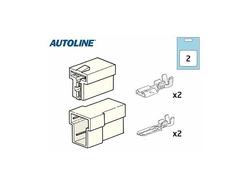 Liitinrasiasarja, 2-napainen T-malli