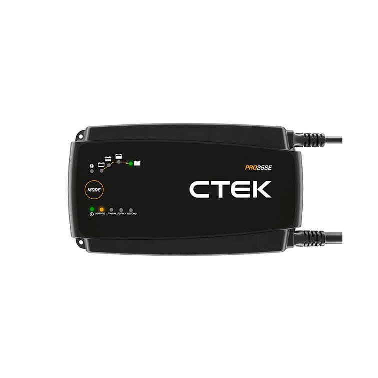 Ctek PRO 25SE 25A 12V  (6-metrin kaapelit)