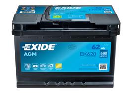 EXIDE AGM 62Ah 680A