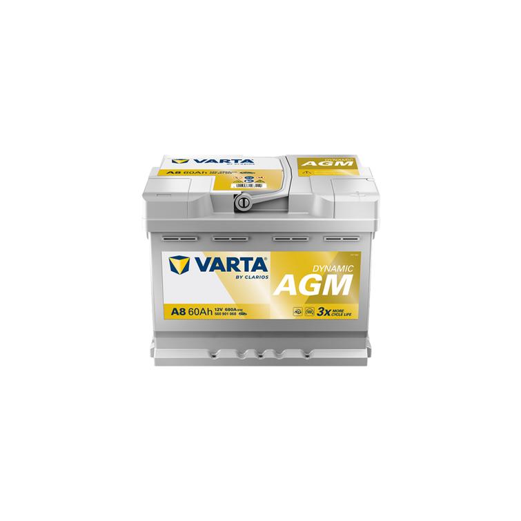 VARTA A8 Dynamic AGM 60Ah 680A
