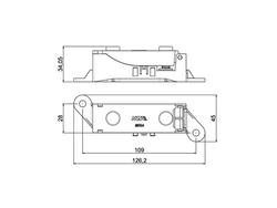 Sulakerasia Mega/Powerval "yksipulttinen M8"