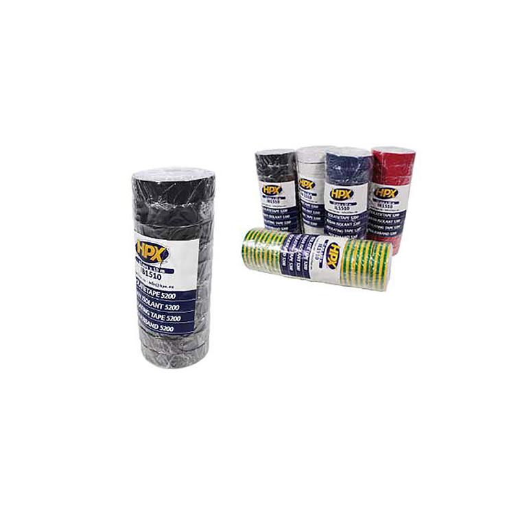 Eristysteippi Musta , 10 rullaa HPX