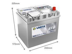 VARTA N65 Dynamic EFB 65Ah 650A