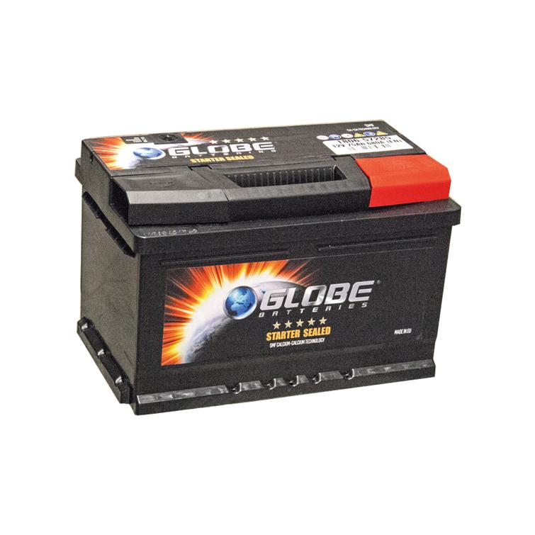 Globe 75Ah 680A matala