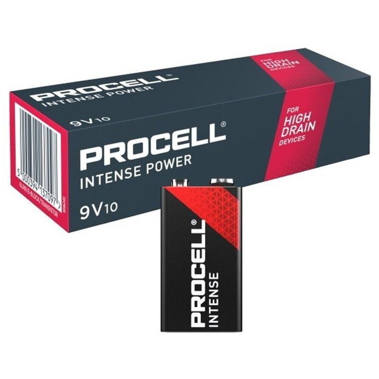 Duracell Procell Intense 6LR61 9V, 10kpl