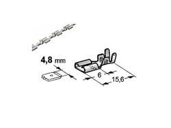 Liitin 4.8x0.8mm naaras