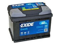 EXIDE Excell 60Ah 540 A