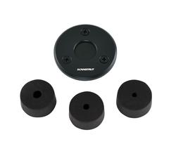 Kaapelin läpivienti Ø9-14mm johdolle, Ø21mm IP68, musta