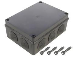 Kytkent&auml;rasia IP65 110x190x70mm Musta