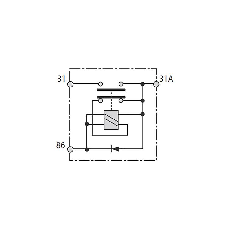 S&auml;hk&ouml;inen p&auml;&auml;virtakytkin 12V 250A