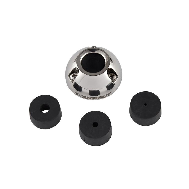 Kaapelin l&auml;pivienti &Oslash;2-8mm johdolle, &Oslash;16mm  IP68, RST