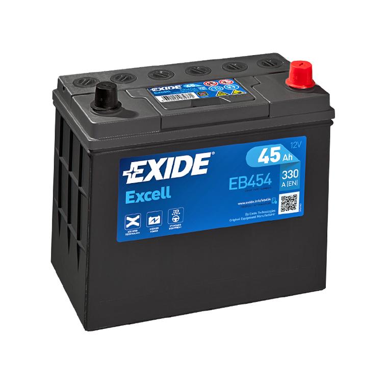EXIDE Excell 45Ah 330A EN Navat