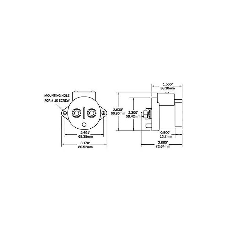 Solenoidi 9-36V​ 450A