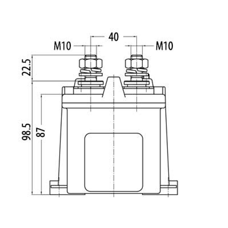 S&auml;hk&ouml;inen p&auml;&auml;virtakytkin 24V