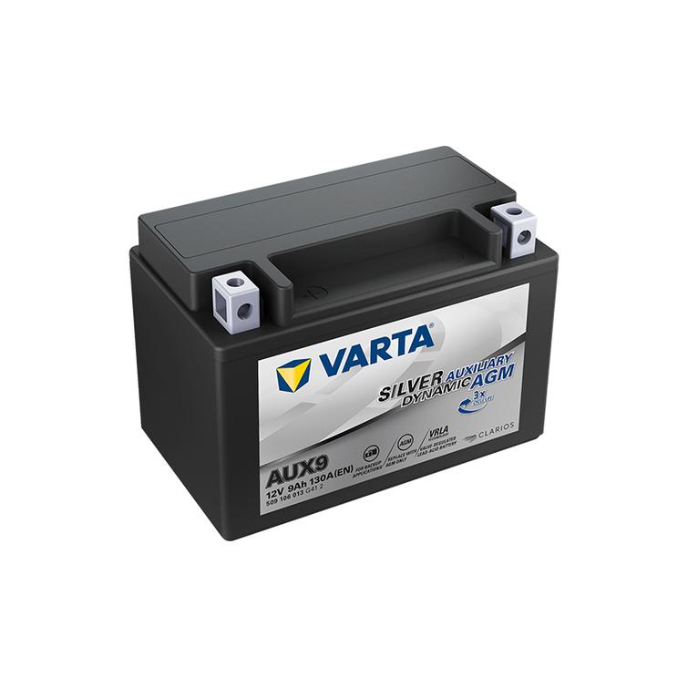 Varta AUX9 (YTX9) Auxiliary AGM apuakku (Volvo)