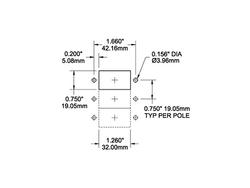Keinukatkaisinsulake max.32VDC 50A