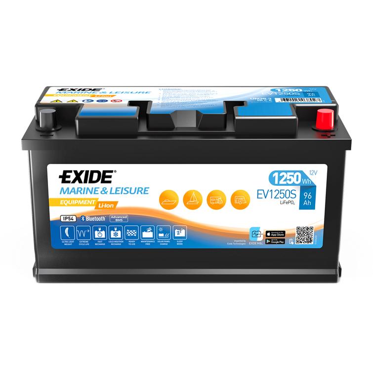EXIDE Equipment Li-Ion 96Ah/1250Wh BT/Heat
