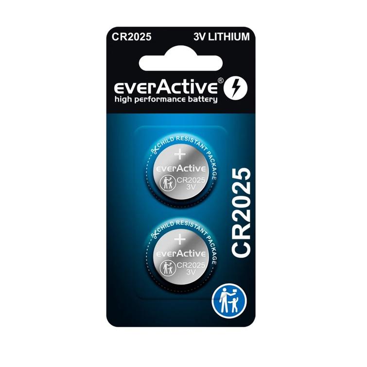 2 x CR2025 3V