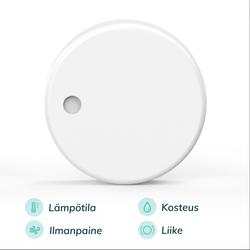 Ruuvi langaton lämpötila- ilmanpaine- liike- ja kosteusanturi 4in1