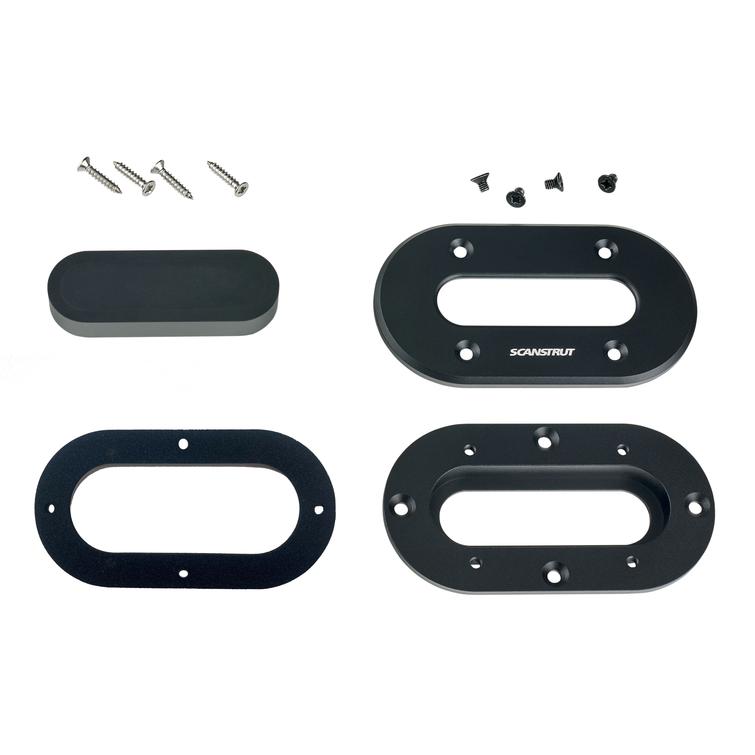 Kaapelin l&auml;pivienti <&Oslash;15mm johdoille, multi IP68, musta