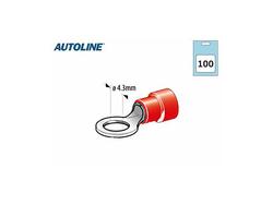 Rengasliitin M4 100kpl