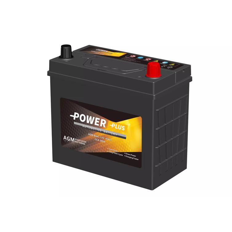 Power Plus AGM-B24L 12V 45Ah Hybrid