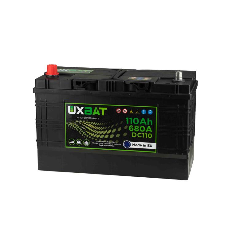 Uxbattery 110Ah 680A Dual performance 