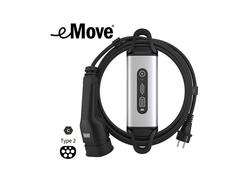 Defa eMove kannettava s&auml;hk&ouml;auton laturi 8A Shcuko/Type 2