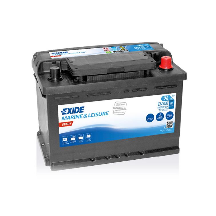 Exide Marine&Leisure Start 74Ah MCA750