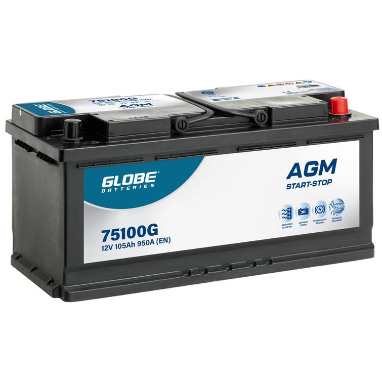 Globe AGM 105Ah 950A