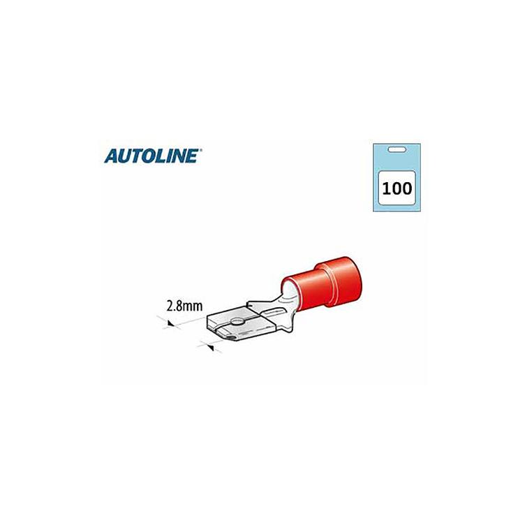 Lattaliitin 2.8mm 100kpl