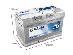VARTA F19 Dynamic SLI 85Ah 800A