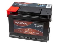 Woima SMF 62Ah matala + / -