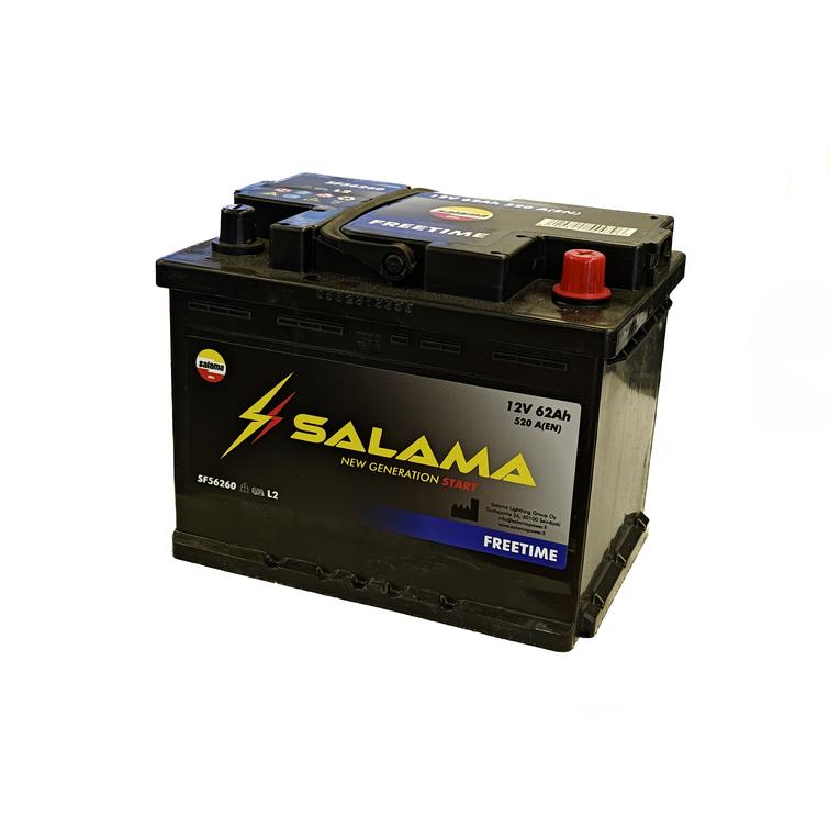 Salama vapaa-ajan akku 12V 62Ah
