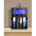 Xtar VX4 1.5V/3.7V / Li-FePO4 / Ni-MH laturi