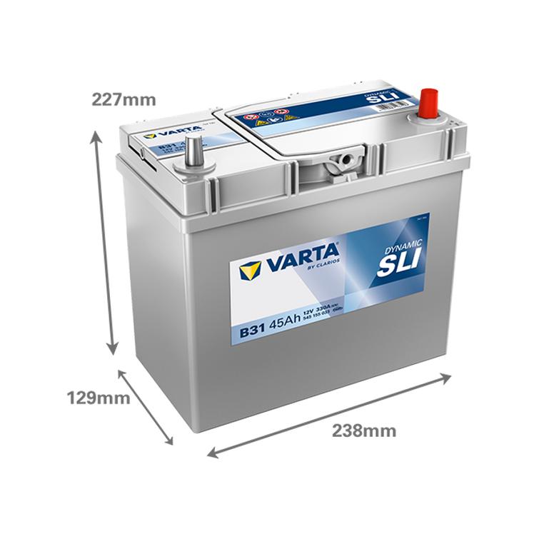 VARTA B31 Dynamic SLI 45Ah 330A
