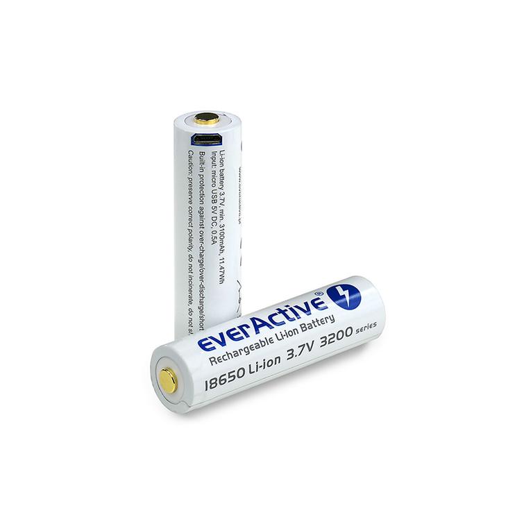 EA 18650 3.7V 3500mAh micro USB