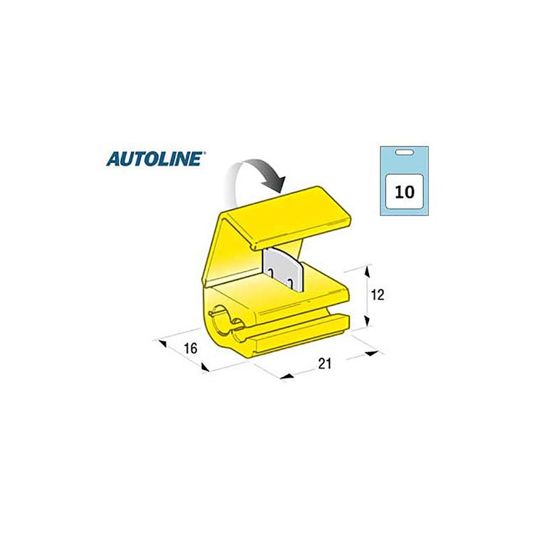 Ry&ouml;st&auml;j&auml;liitin 10kpl