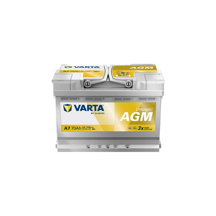 VARTA A7 Dynamic AGM 70Ah 760A