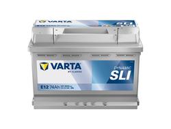 VARTA E12 Dynamic SLI 74Ah 680A + / -