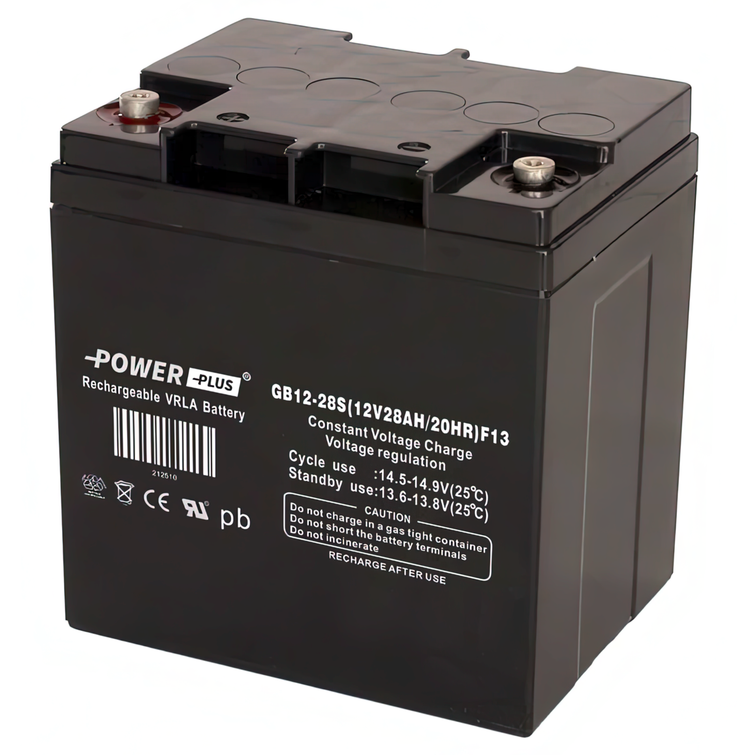 Power Plus AGM 12V 28Ah M5 korkea