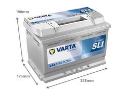 VARTA E44 Dynamic SLI 77Ah 780A