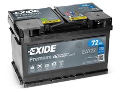 EXIDE Premium 72Ah 720A