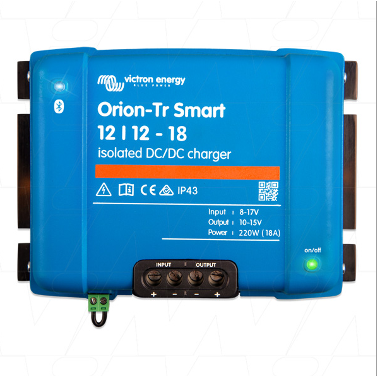 Orion-Tr Smart 12-12 18A DC/DC laturi ISO