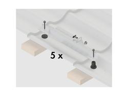 ORIMA Easy Rail ruuvit tiilikuvio 