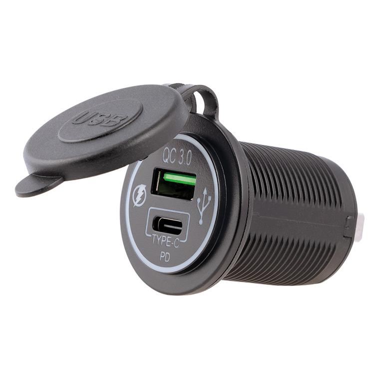 USB-rasia USB-A / USB-C 3A