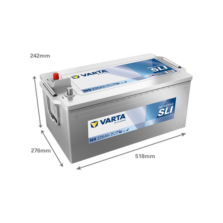 VARTA N9 Promotive SLI 225Ah 1150A