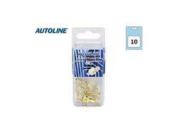 Haaroitusliitin 6.3mm 10kpl