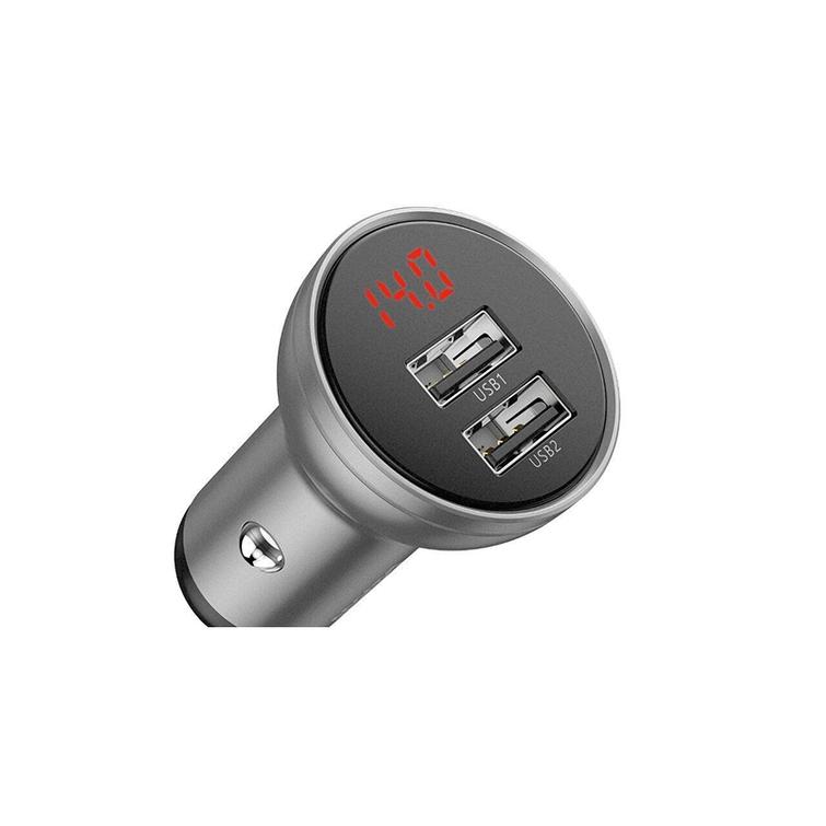 USB-autolaturi j&auml;nniten&auml;yt&ouml;ll&auml; 4.8A 